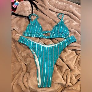 Bathing suit bikini top and bottoms
